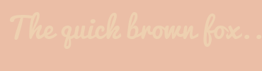 Image with Font Color EED0B0 and Background Color EBBEA6